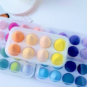 8 PCS Makeup Sponge Set With Storage Box